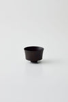TOHKA Sake Cup, Teahouse Garden, Black by GATO MIKIO