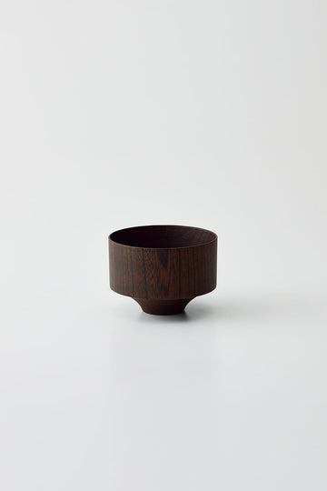 TSUMUGI Soup Bowl, Tsubo, Black by GATO MIKIO