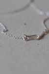 Small Silver Spiculum Drop Pendant by Adele Brereton