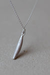 Small Silver Spiculum Drop Pendant by Adele Brereton