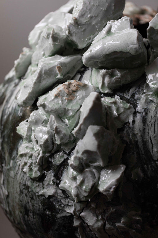 Moon Jar XL Blue by Akiko Hirai