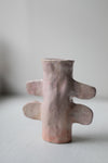 Large Pink Candlestick by Alice Johnson