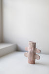 Large Pink Candlestick by Alice Johnson