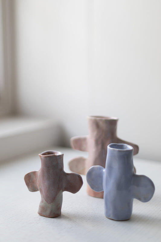Lilac Candlestick by Alice Johnson