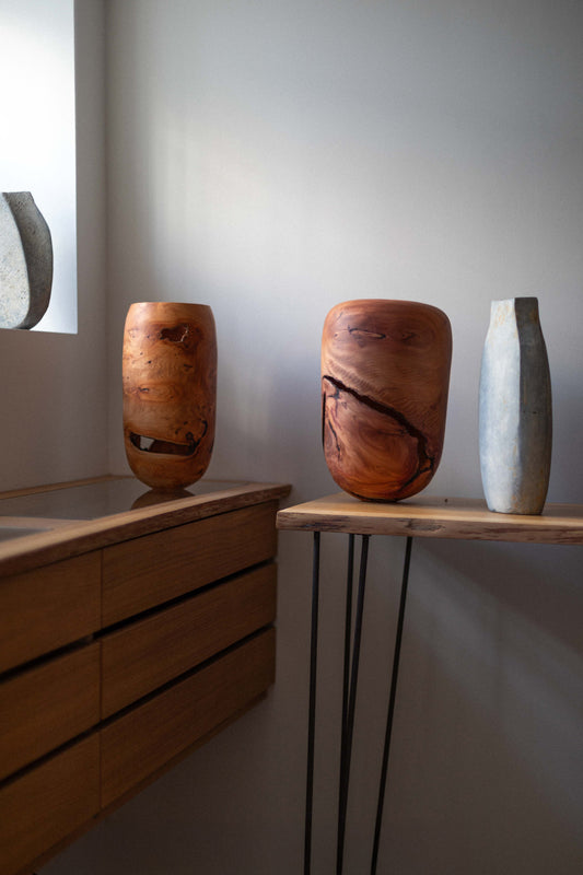 Yew Vessel I by Anthony Bryant