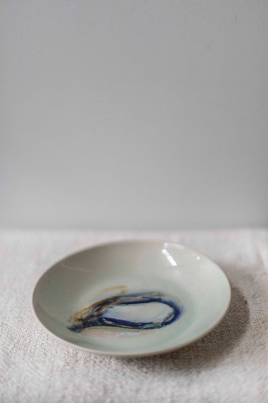 Stoneware Plate by Antonio Julio López Castro