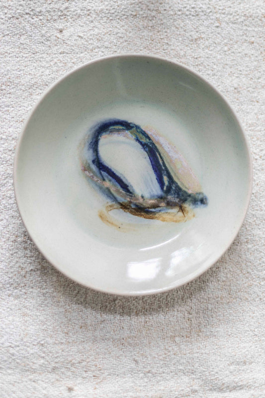Stoneware Plate by Antonio Julio López Castro