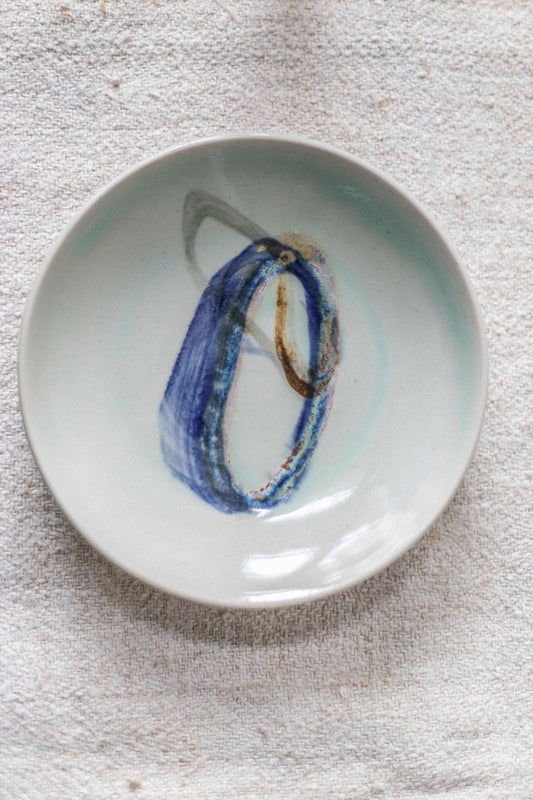 Stoneware Plate by Antonio Julio López Castro