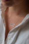 Woven Rectangle Glass 18k Necklace by Bubun