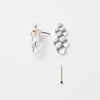 Woven Seven Glass 18k Earrings by Bubun