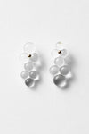 Woven Seven Glass 18k Earrings II by Bubun