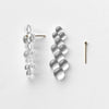 Woven Ten Glass 18k Earrings by Bubun