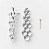 Woven Thirteen Glass 18k Earrings by Bubun