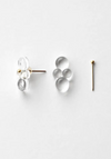 Woven Four Glass 18k Earrings by Bubun