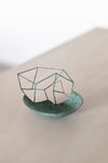 Small Verdigris ‘Ghost Bowl’ by Ane Christensen