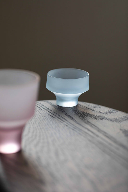 Sky Blue Glass by Celia Dowson