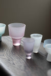 Satin Pink Glass by Celia Dowson