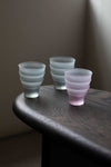 Flow Glass Dusky Pink by Celia Dowson