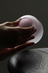 Satin Pink Glass by Celia Dowson