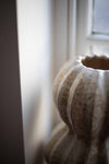 White Large Curved Sculpture by Chinoko Sakamoto