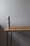 Grey Seed Pods' Sculpture by Chinoko Sakamoto
