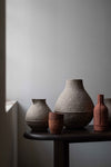 Paperpulp Grey Jar with Spout L, by Debbie Wijskamp