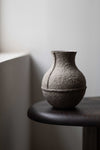 Paperpulp Grey Vase L, by Debbie Wijskamp