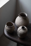 Paperpulp Grey Jar with Spout L, by Debbie Wijskamp