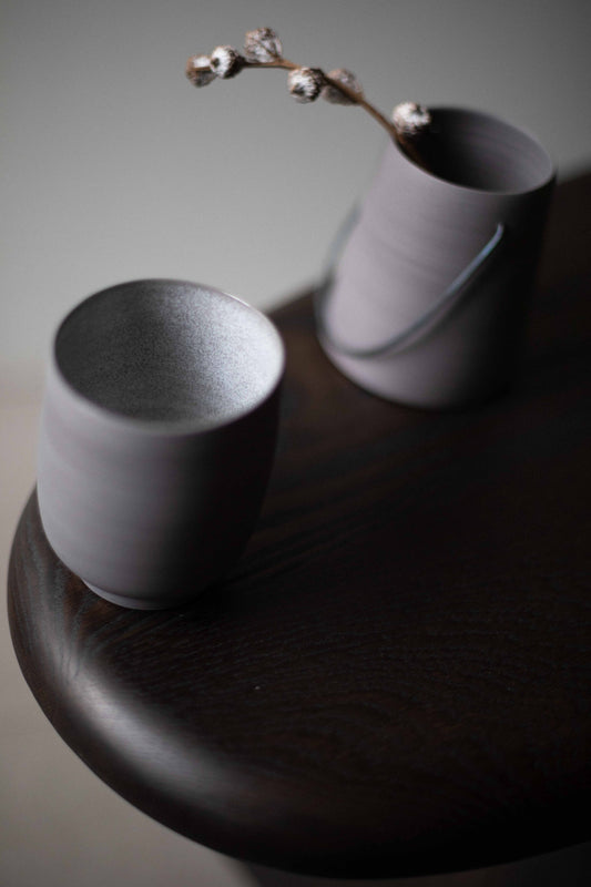 Grey Tall Bowl by Elaine Sheppard Bolt