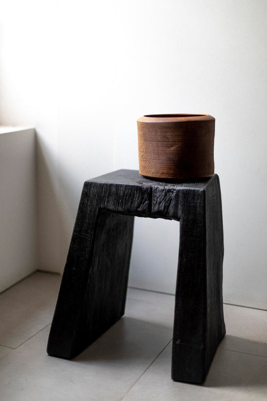 Limed Oak Bowl by Fritz Baumann