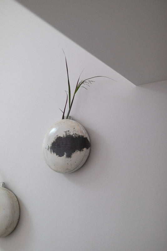 Tortoise Flower Pot, Wall Piece II by Kwak Kyung-Tae