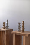 Yellow Brown Sculpture I by Chinoko Sakamoto