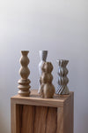 Yellow Brown Sculpture I by Chinoko Sakamoto