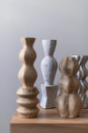 White Sculpture III by Chinoko Sakamoto