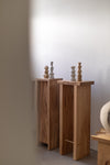 Yellow Brown Sculpture II by Chinoko Sakamoto