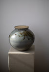 Cliff Ridge Vessel with Brass Lid I by Chloé Rosetta Bell