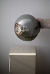 Cliff Ridge Vessel with Brass Lid I by Chloé Rosetta Bell