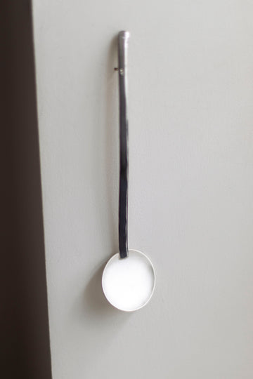 Precious White Metal Spoon by Simone ten Hompel