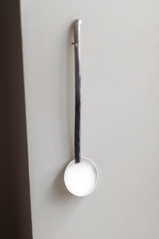 Precious White Metal Spoon by Simone ten Hompel