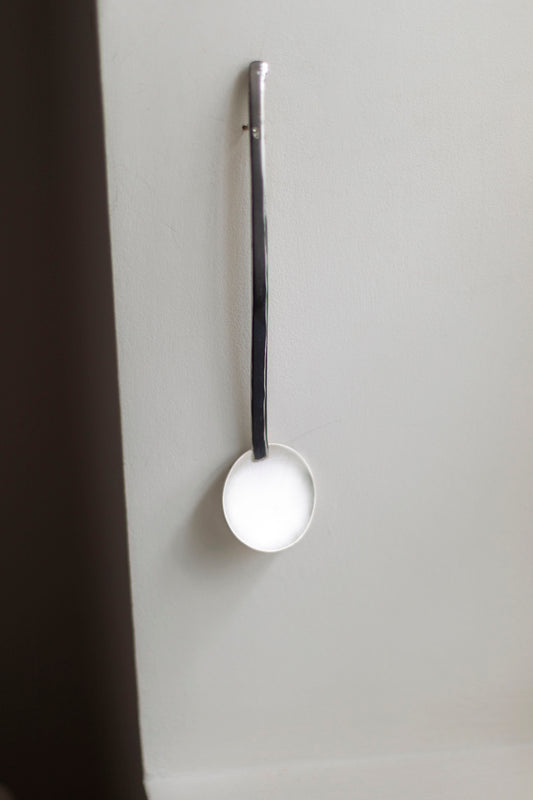 Precious White Metal Spoon by Simone ten Hompel