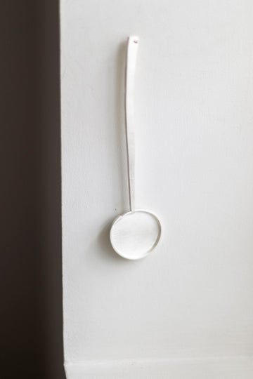 Precious White Metal Spoon by Simone ten Hompel