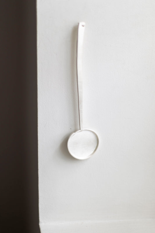 Precious White Metal Spoon by Simone ten Hompel