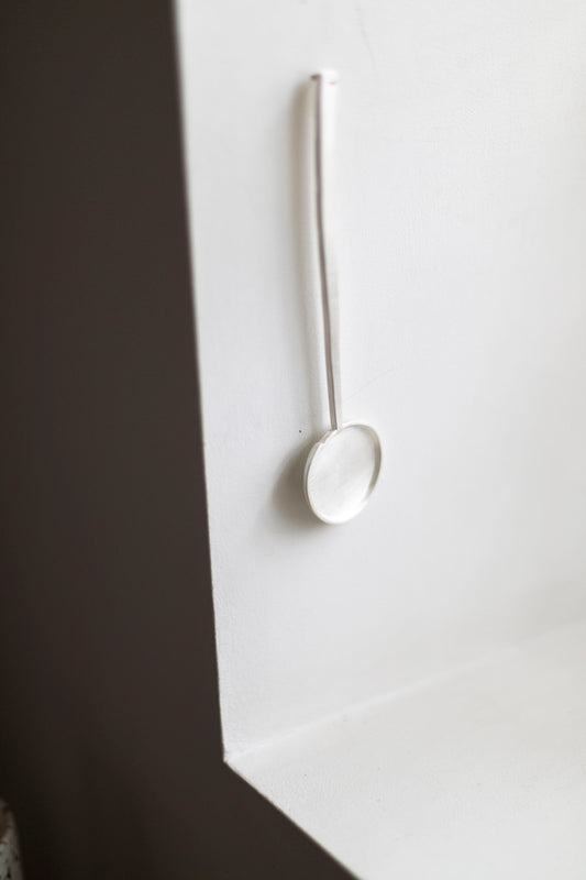 Precious White Metal Spoon by Simone ten Hompel