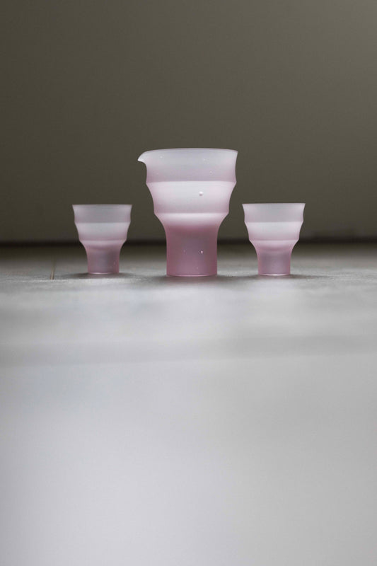 Flow Sake Set (Set of 3) by Celia Dowson