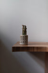 White / Green Sculpture by Chinoko Sakamoto