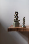 Blue / Green Sculpture by Chinoko Sakamoto