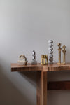Beige Sculpture by Chinoko Sakamoto