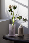 Lavender Glass Cylinder by Edmond Byrne