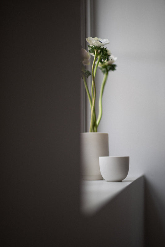 Porcelain Beaker IV by Sue Paraskeva