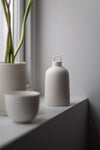White Porcelain Loopy Bottle II by Elaine Sheppard Bolt